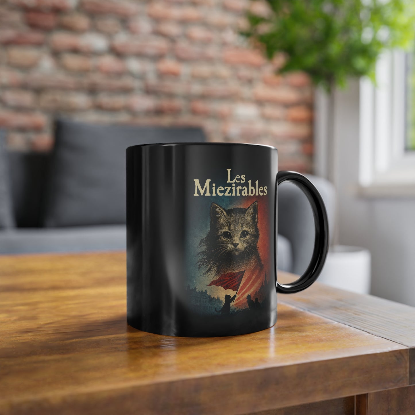 Les Miezirables Mug - Motivational Sip, Gift for Coffee Lovers, Inspirational Mug, Office Mug, Daily Coffee Cup