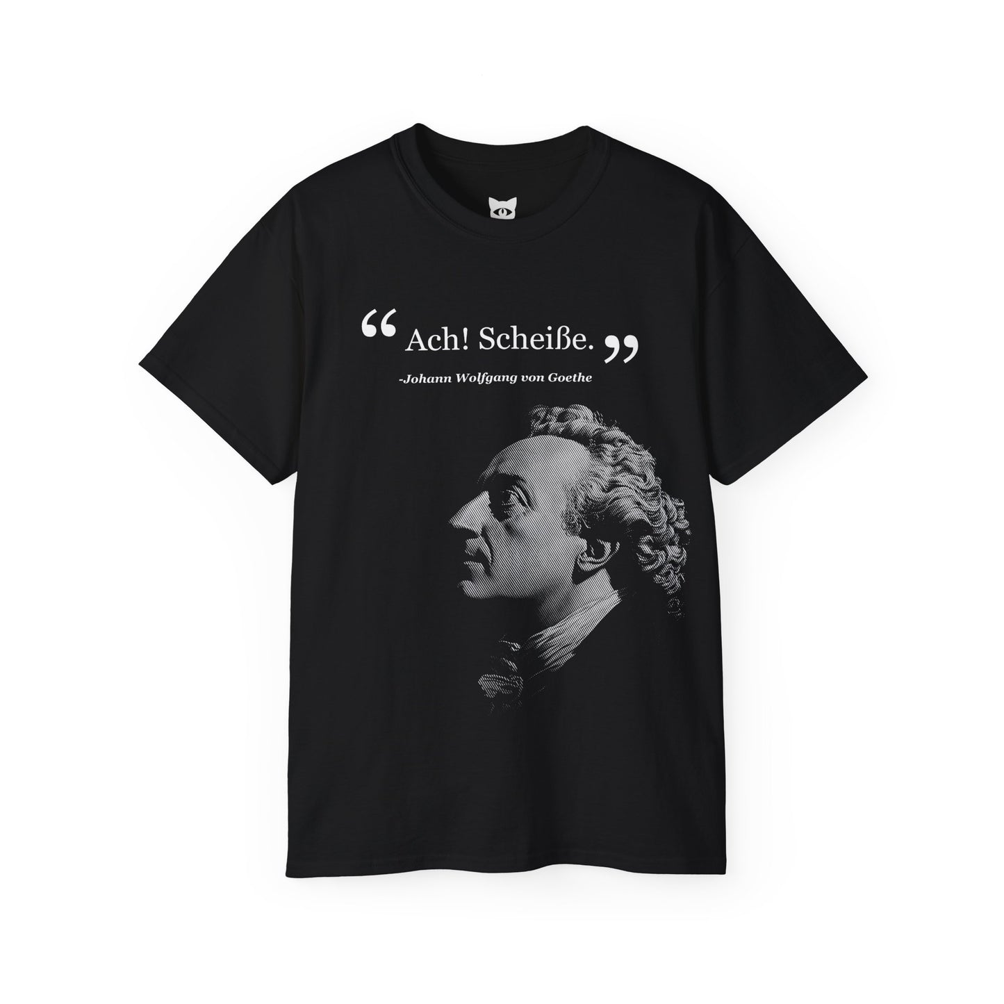 Johann Wolfgang von Goethe T-Shirt | Hochwertig, 100 % Baumwolle, Weich & Bequem mit Rundhalsausschnitt