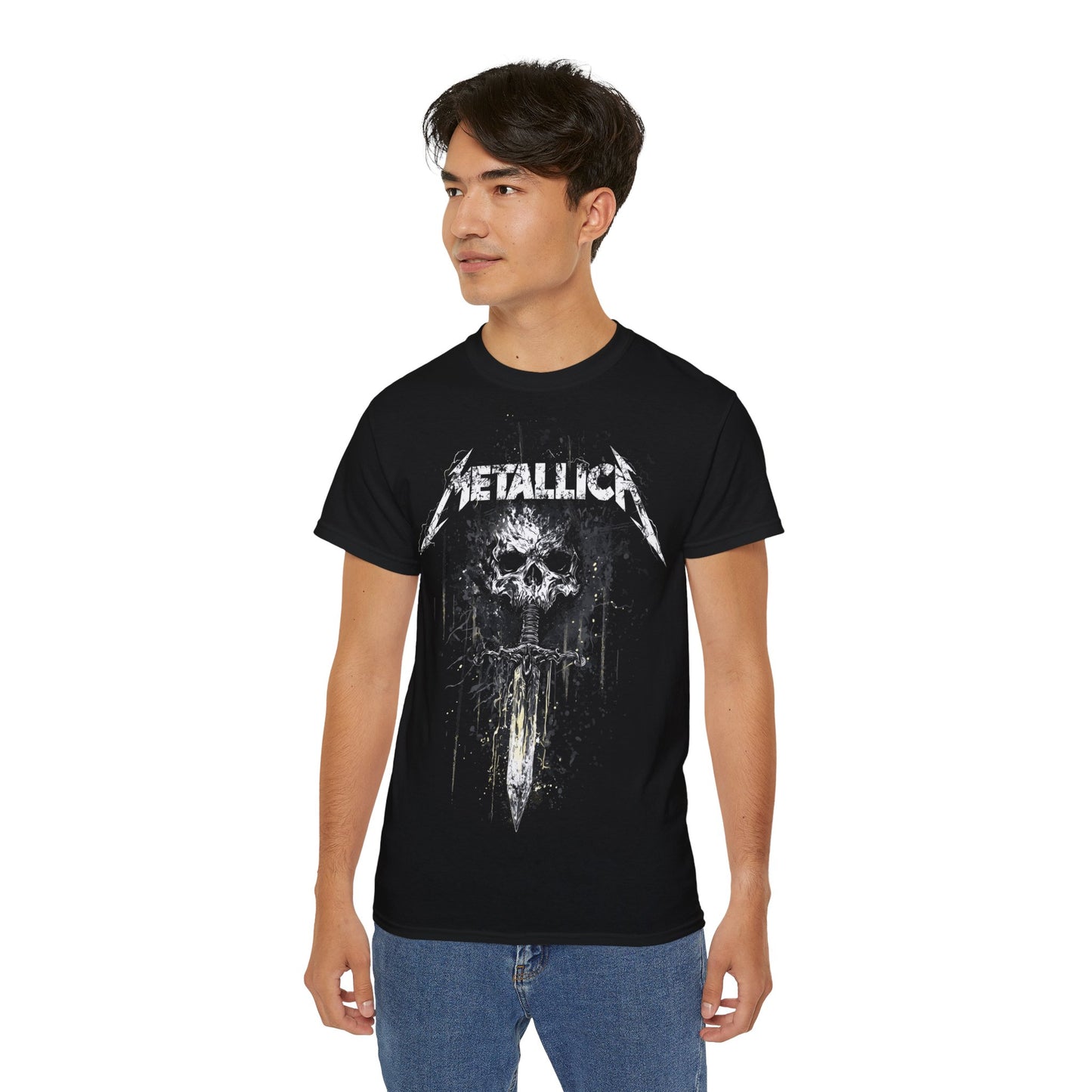 METALLICA - T-Shirt | Hochwertig, 100 % Baumwolle, Weich & Bequem mit Rundhalsausschnitt