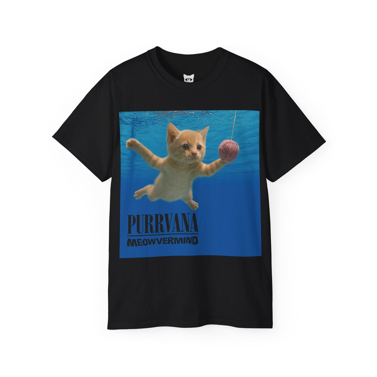 PURRVANA - T-Shirt | Hochwertig, 100 % Baumwolle, Weich & Bequem mit Rundhalsausschnitt