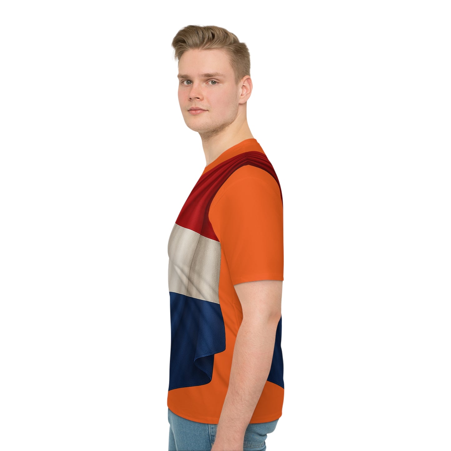 Dutch-Flaggen T-Shirt – Lässiger Style mit Vintage-Touch