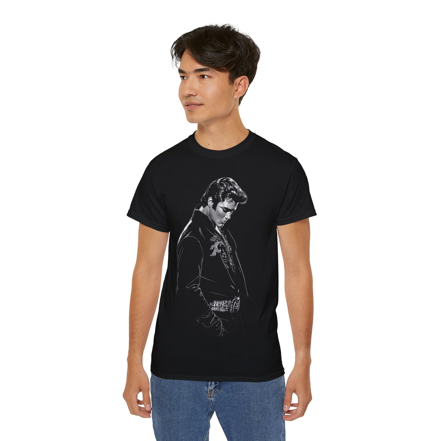 Elvis T-Shirt | Hochwertig, 100 % Baumwolle, Weich & Bequem mit Rundhalsausschnitt