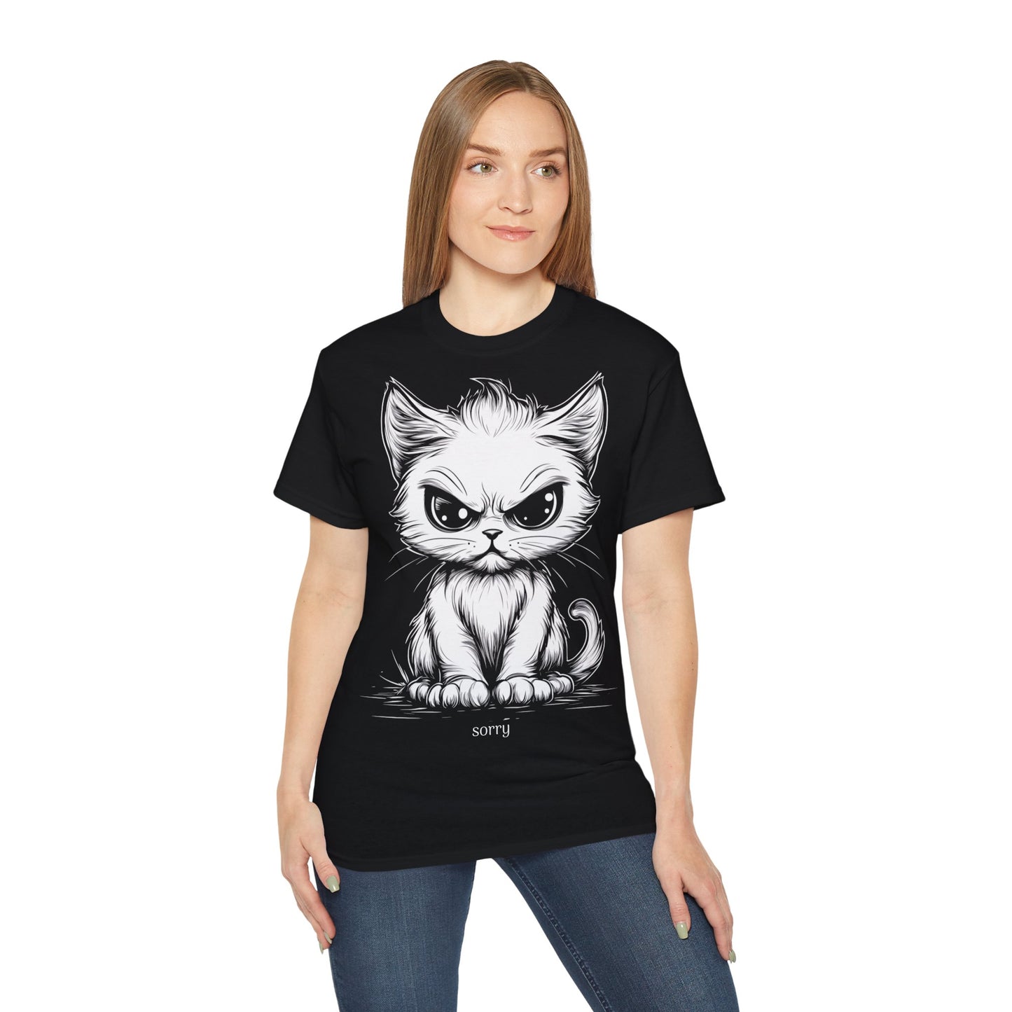 Sorry - T-Shirt | Hochwertig, 100 % Baumwolle, Weich & Bequem mit Rundhalsausschnitt