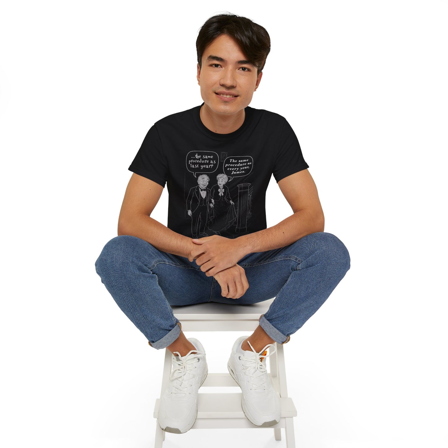 Same As Every Year... - T-Shirt | Hochwertig, 100 % Baumwolle, Weich & Bequem mit Rundhalsausschnitt