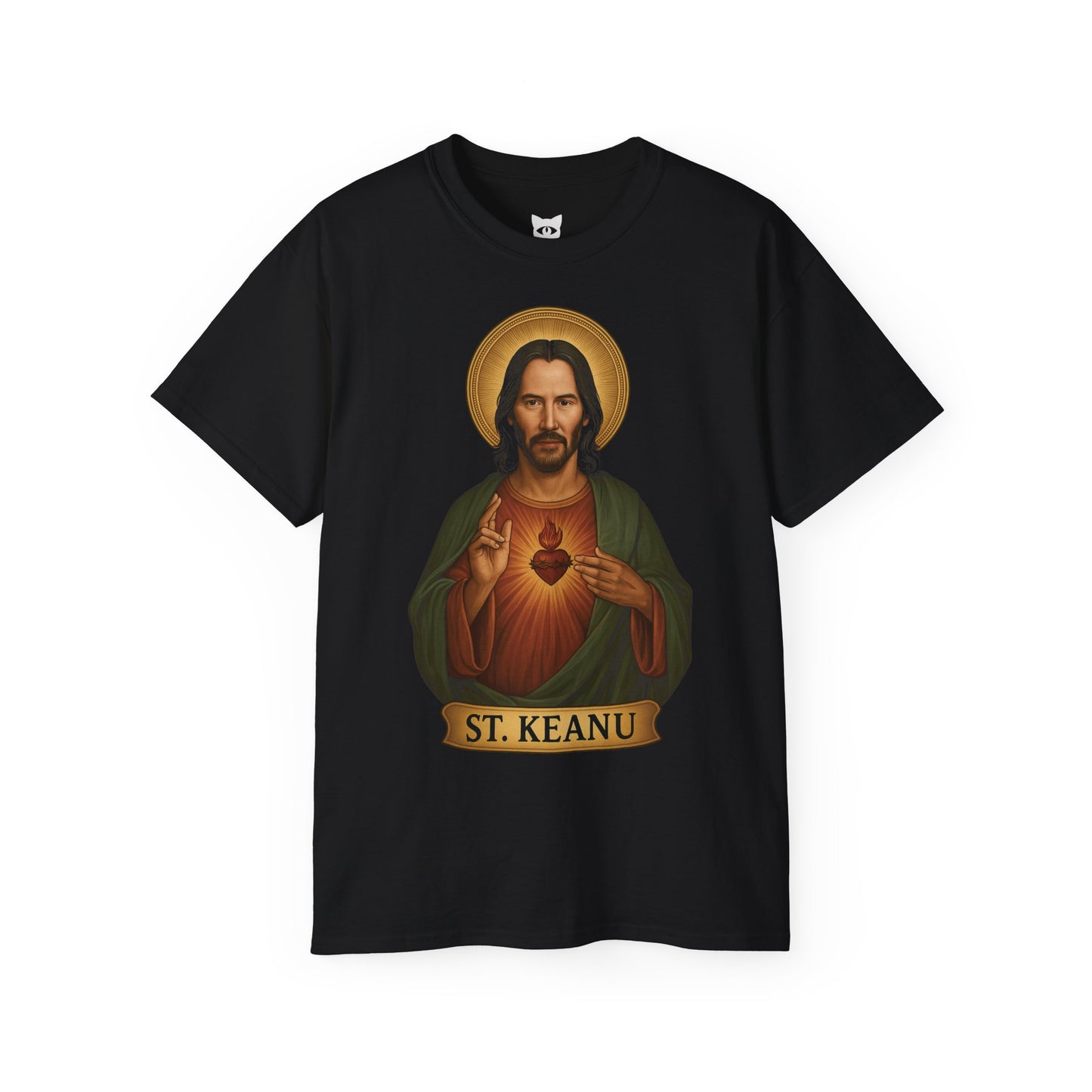 St. Keanu | Hochwertig, 100 % Baumwolle, Weich & Bequem mit Rundhalsausschnitt