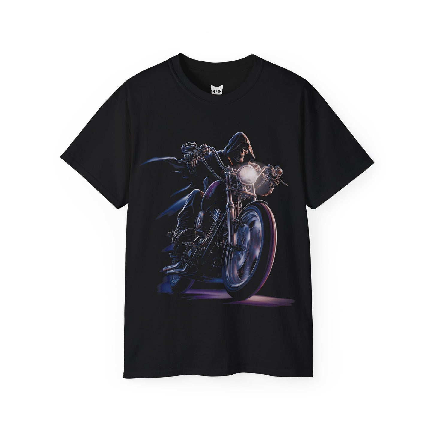 Death Rider - T-Shirt | Hochwertig, 100 % Baumwolle, Weich & Bequem mit Rundhalsausschnitt