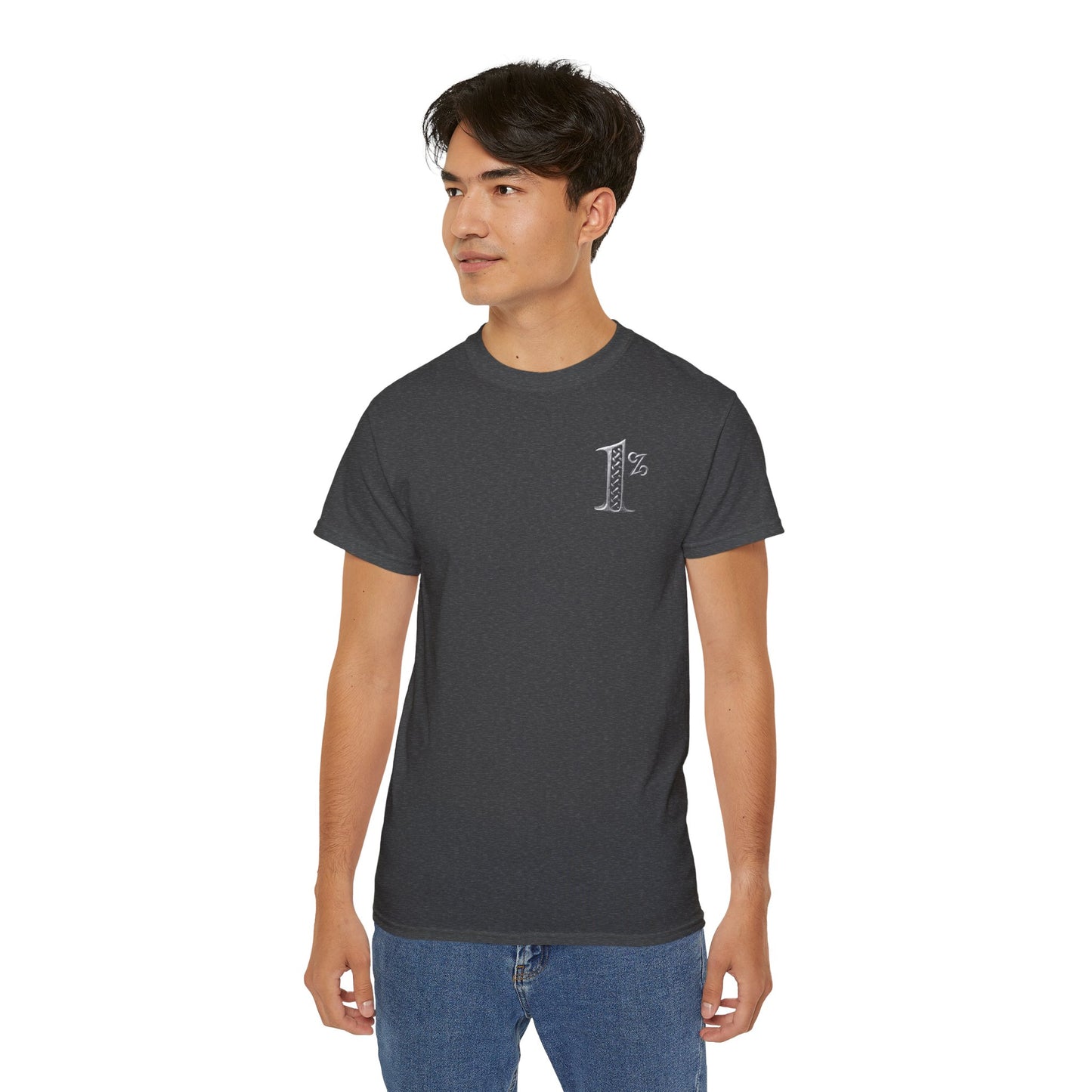 One Percent - T-Shirt | Hochwertig, 100 % Baumwolle, Weich & Bequem mit Rundhalsausschnitt