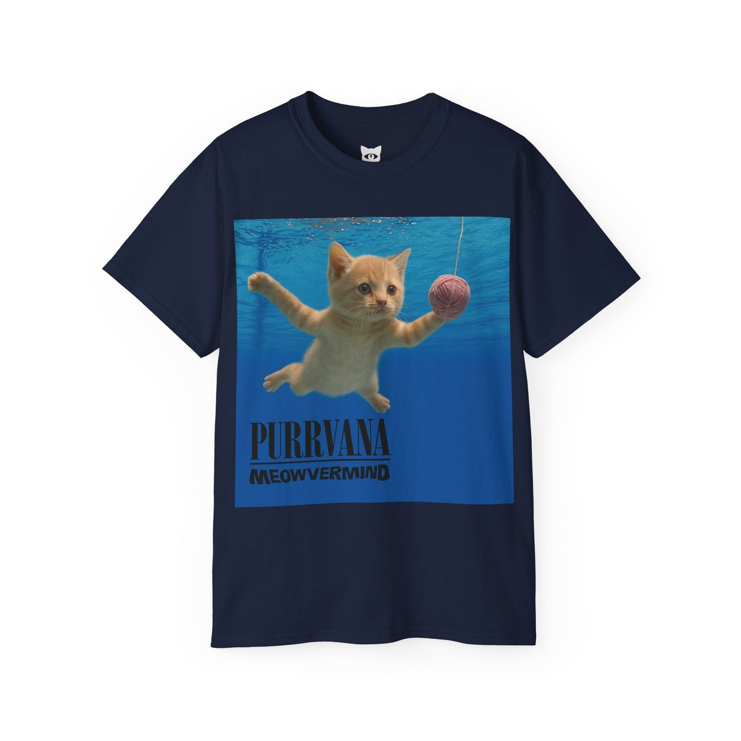 PURRVANA - T-Shirt | Hochwertig, 100 % Baumwolle, Weich & Bequem mit Rundhalsausschnitt