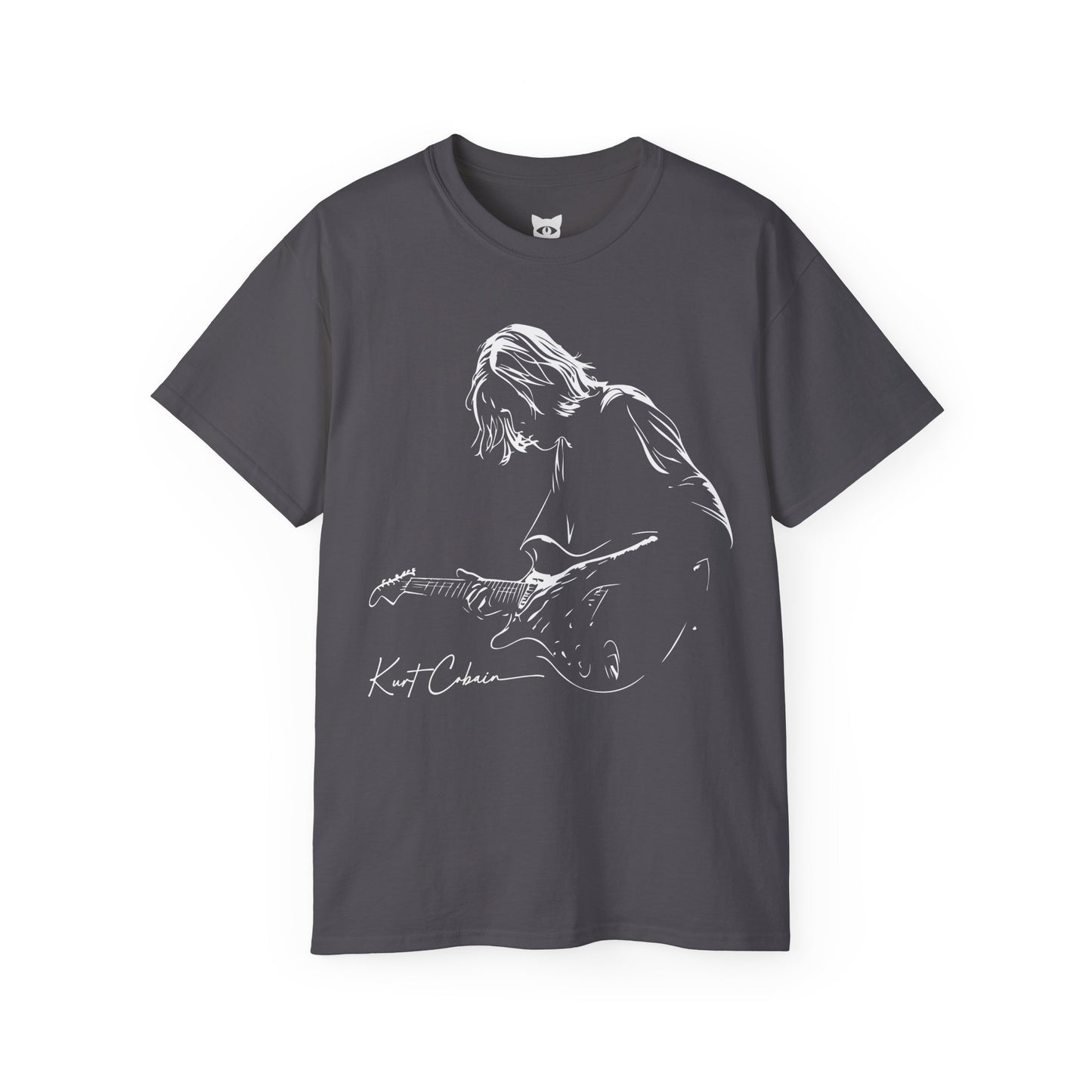 Kurt Cobain T-Shirt | Hochwertig, 100 % Baumwolle, Weich & Bequem mit Rundhalsausschnitt