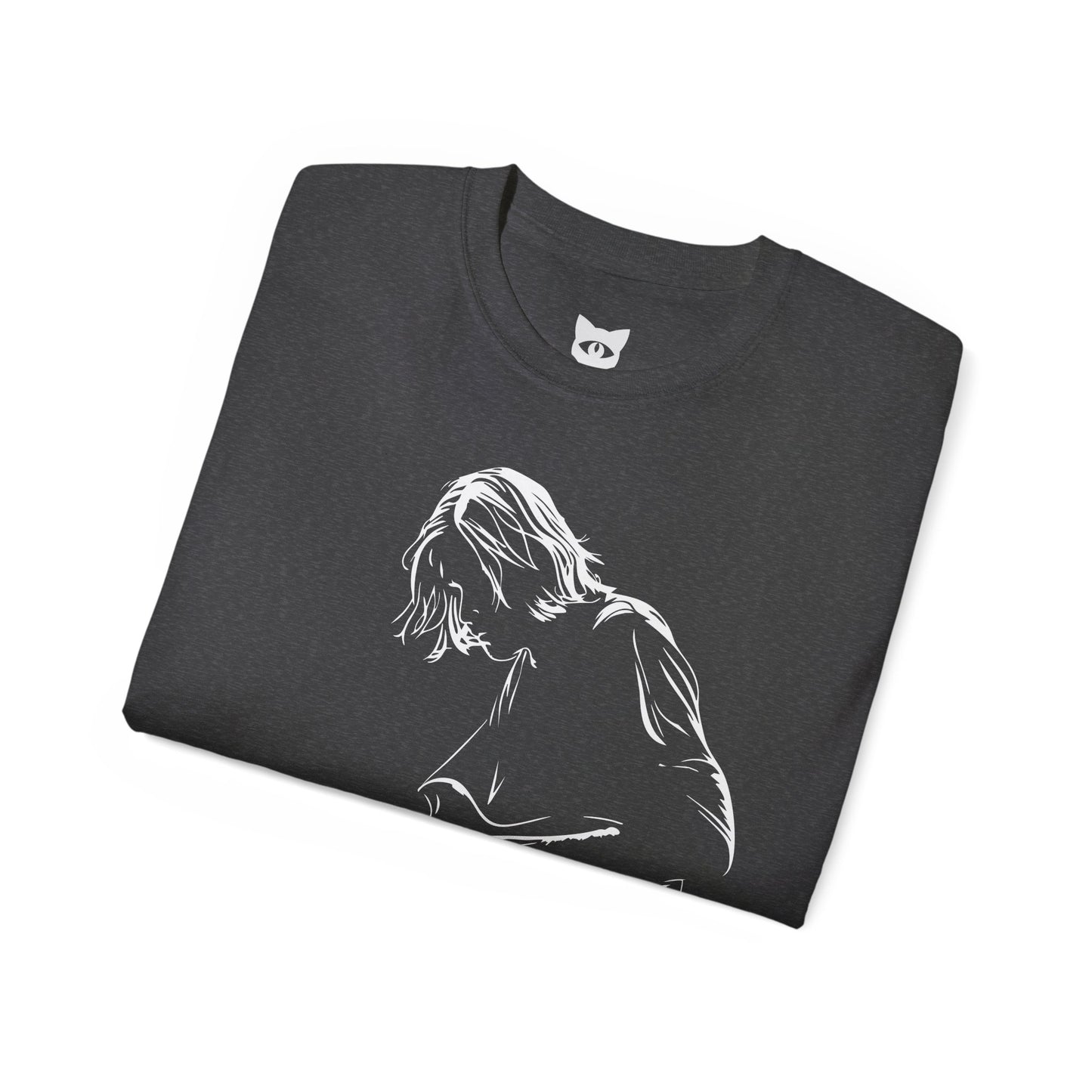 Kurt Cobain T-Shirt | Hochwertig, 100 % Baumwolle, Weich & Bequem mit Rundhalsausschnitt