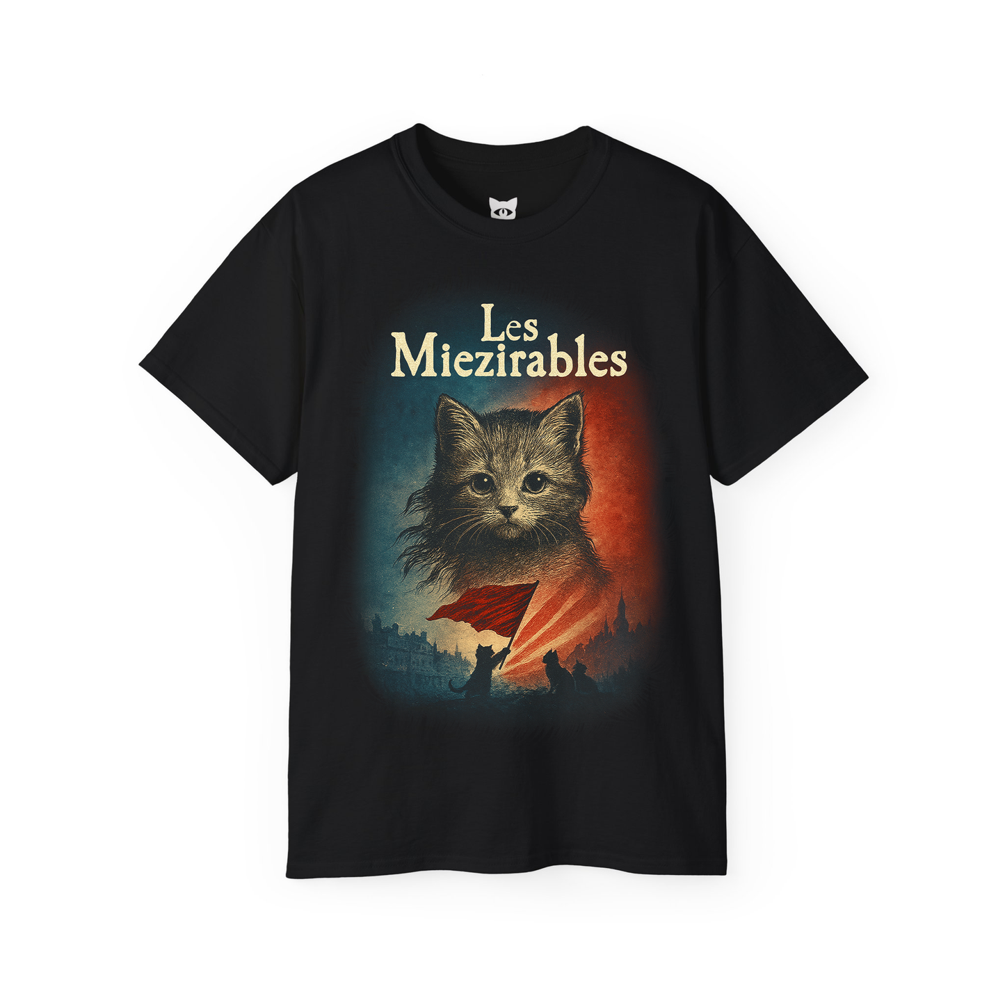 Les Miezirables - T-Shirt | Hochwertig, 100 % Baumwolle, Weich & Bequem mit Rundhalsausschnitt