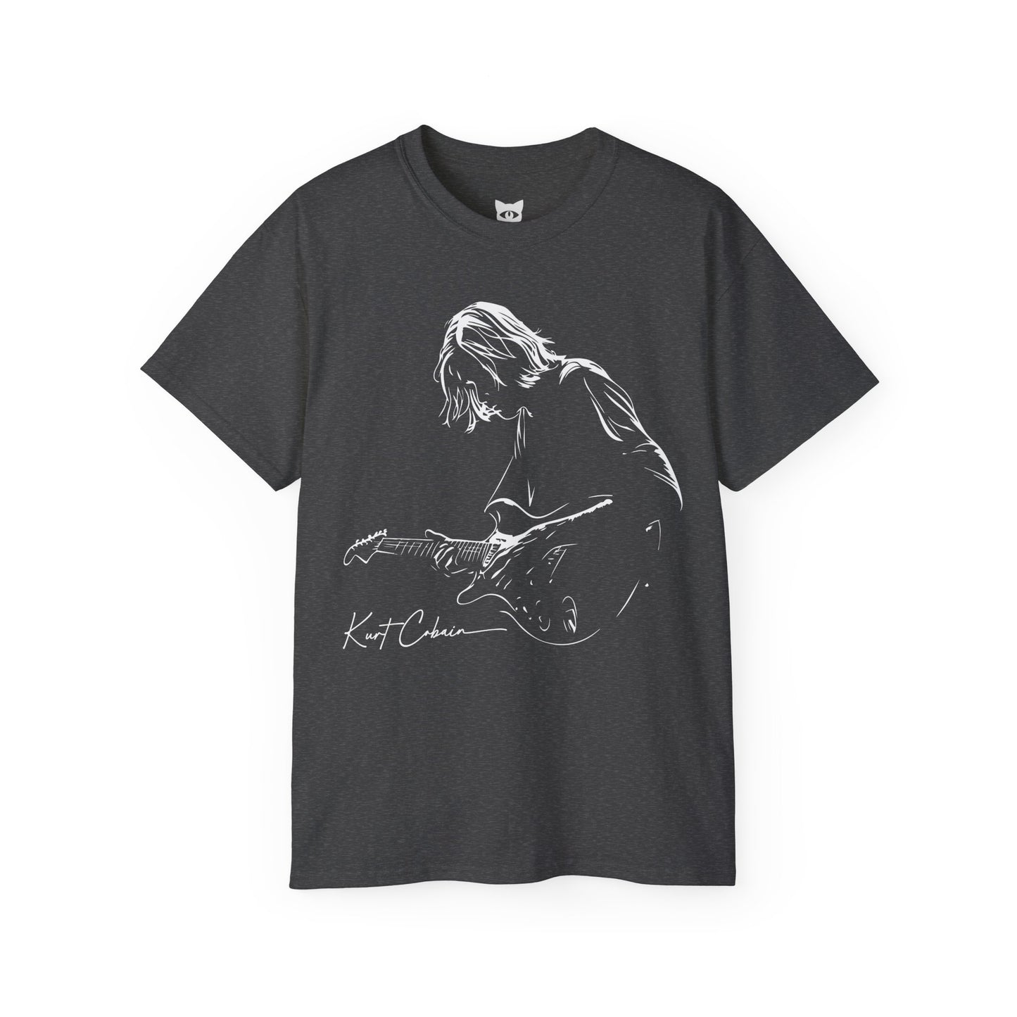 Kurt Cobain T-Shirt | Hochwertig, 100 % Baumwolle, Weich & Bequem mit Rundhalsausschnitt
