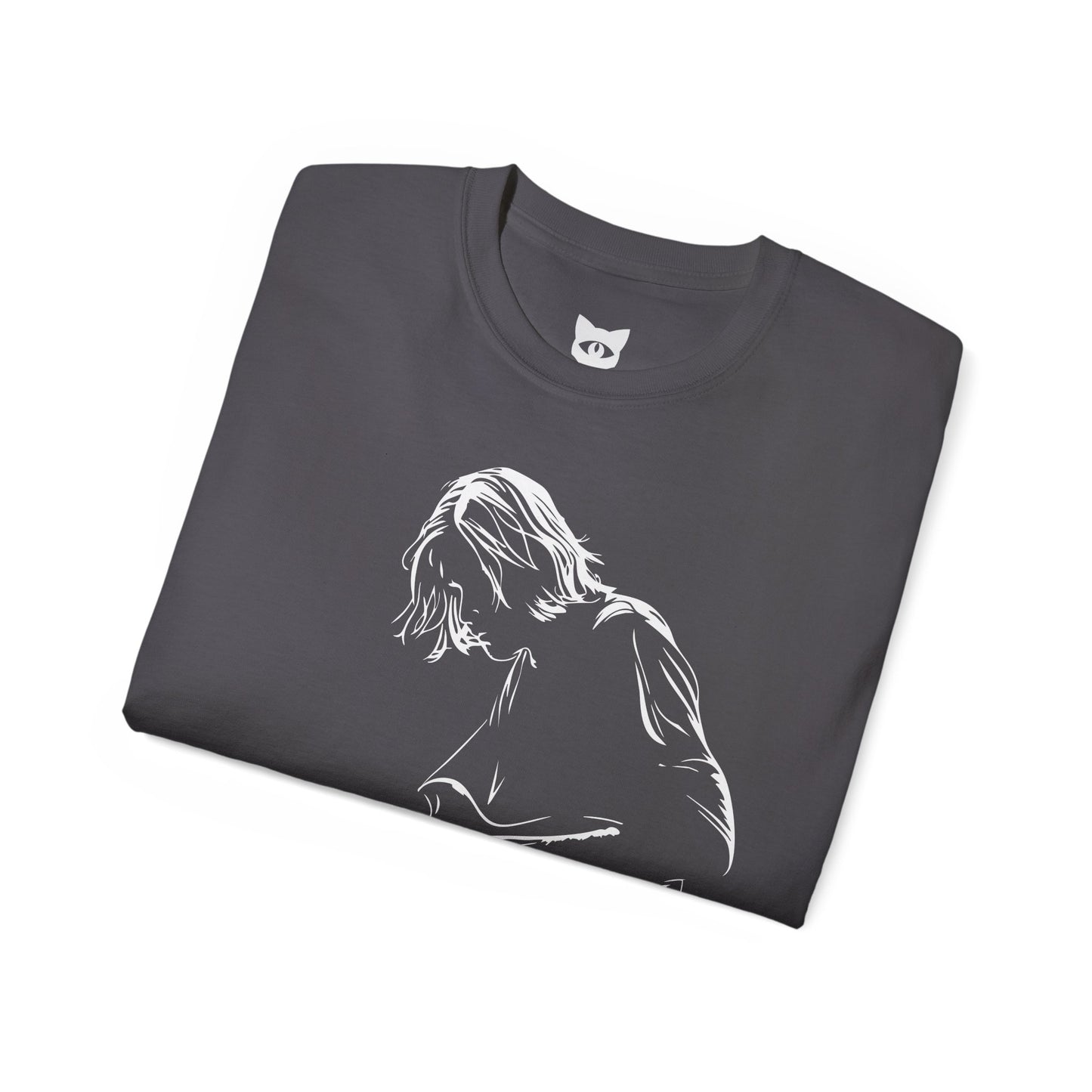 Kurt Cobain T-Shirt | Hochwertig, 100 % Baumwolle, Weich & Bequem mit Rundhalsausschnitt