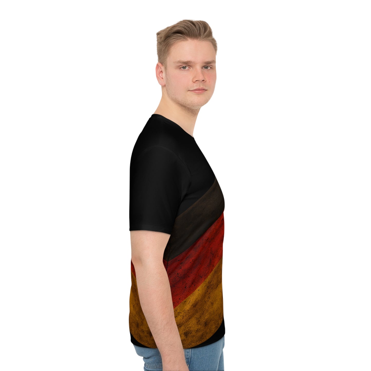 Rustikales Deutschland-Flaggen T-Shirt – Lässiger Style mit Vintage-Touch