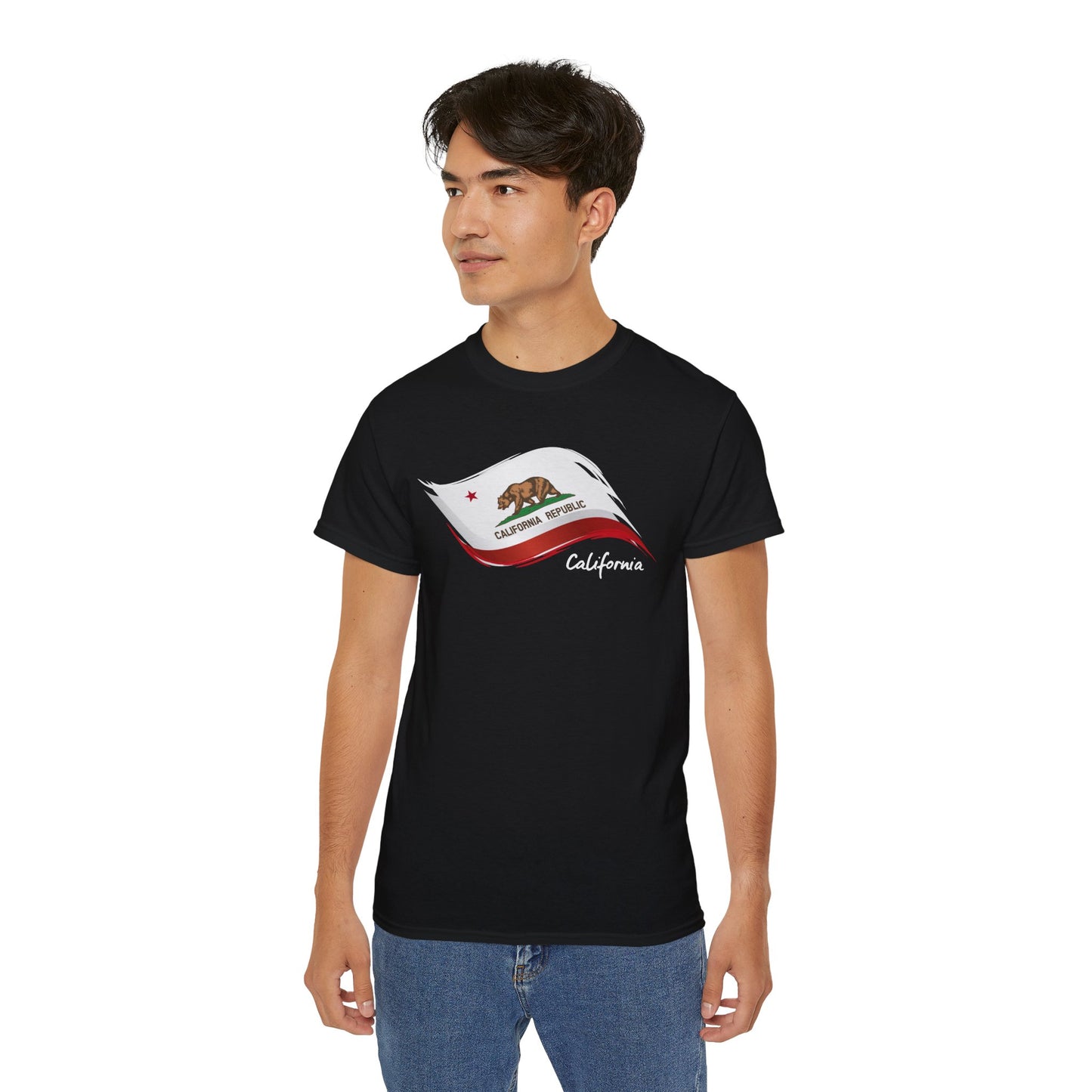 California - T-Shirt | Hochwertig, 100 % Baumwolle, Weich & Bequem mit Rundhalsausschnitt