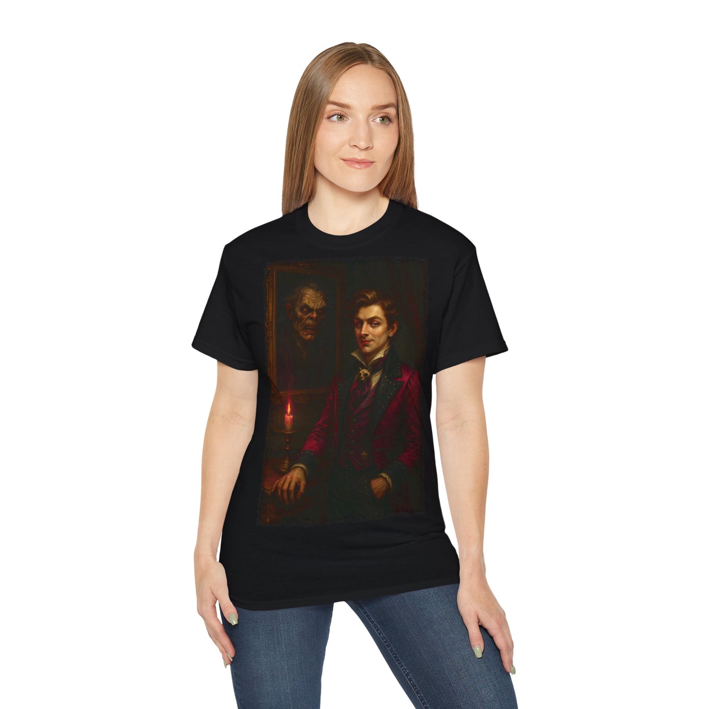 Dorian Gray T-Shirt | Hochwertig, 100 % Baumwolle, Weich & Bequem mit Rundhalsausschnitt