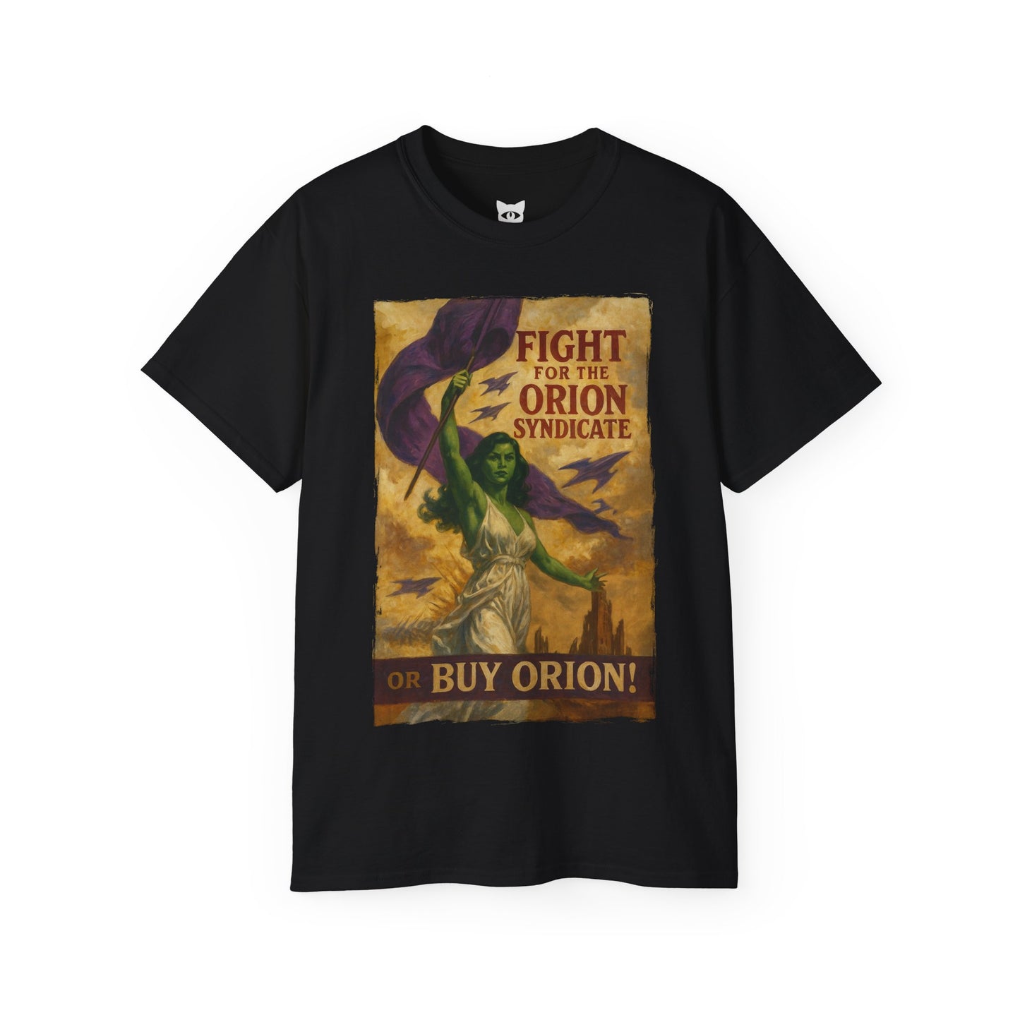 BUY ORION T-Shirt | Hochwertig, 100 % Baumwolle, Weich & Bequem mit Rundhalsausschnitt