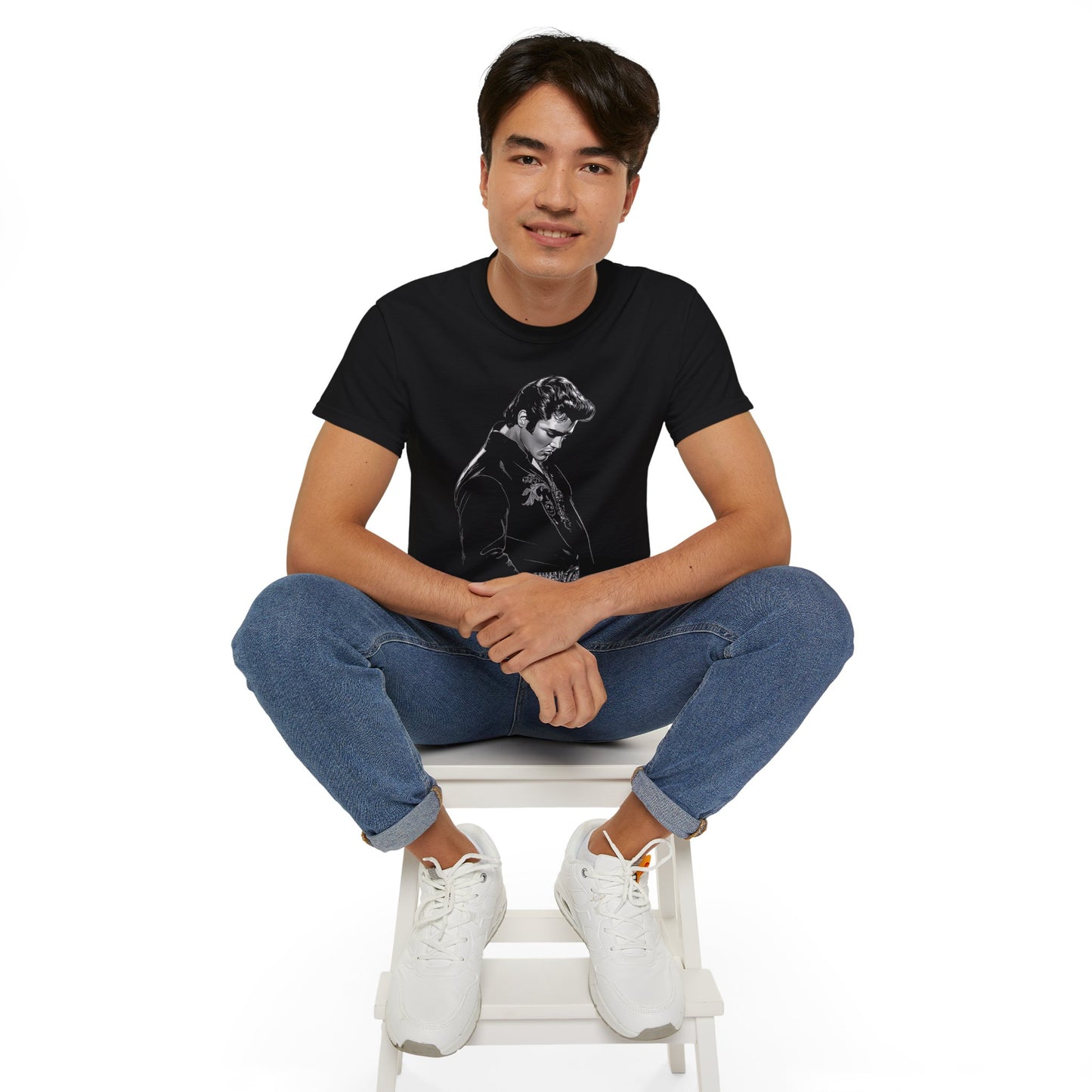Elvis T-Shirt | Hochwertig, 100 % Baumwolle, Weich & Bequem mit Rundhalsausschnitt