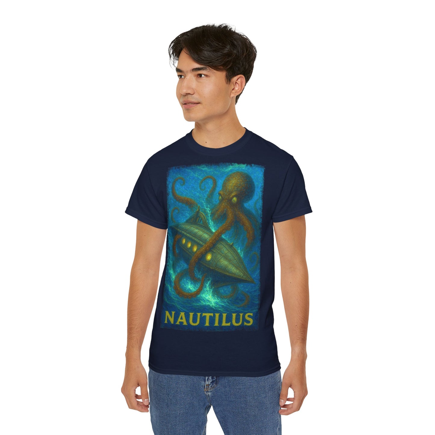 NAUTILUS T-Shirt | Hochwertig, 100 % Baumwolle, Weich & Bequem mit Rundhalsausschnitt