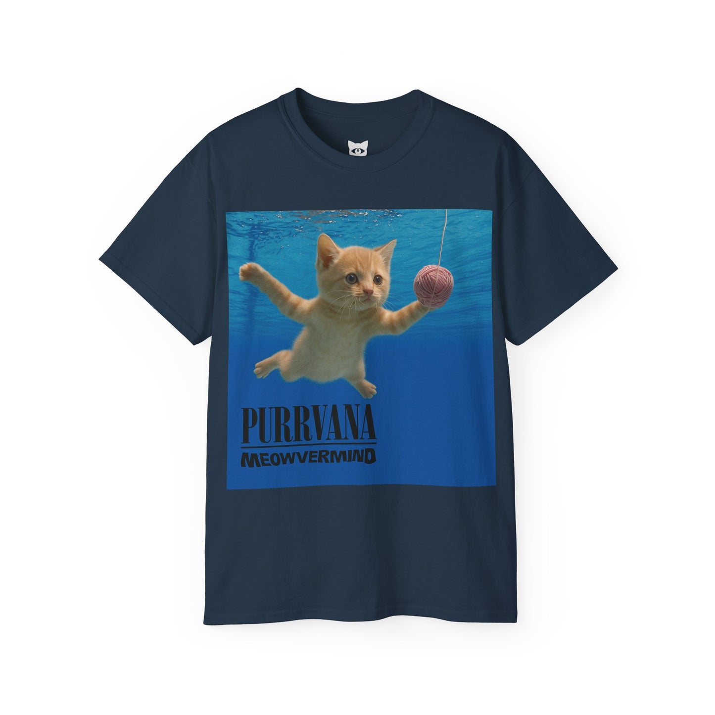 PURRVANA - T-Shirt | Hochwertig, 100 % Baumwolle, Weich & Bequem mit Rundhalsausschnitt