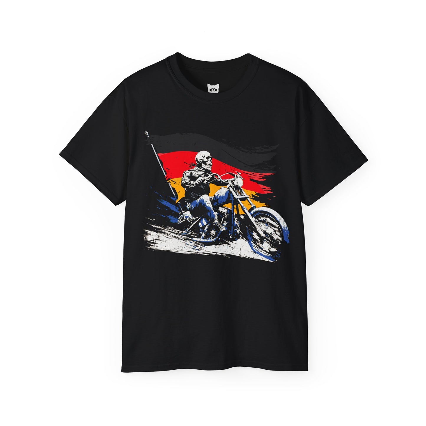 Rider - T-Shirt | Hochwertig, 100 % Baumwolle, Weich & Bequem mit Rundhalsausschnitt