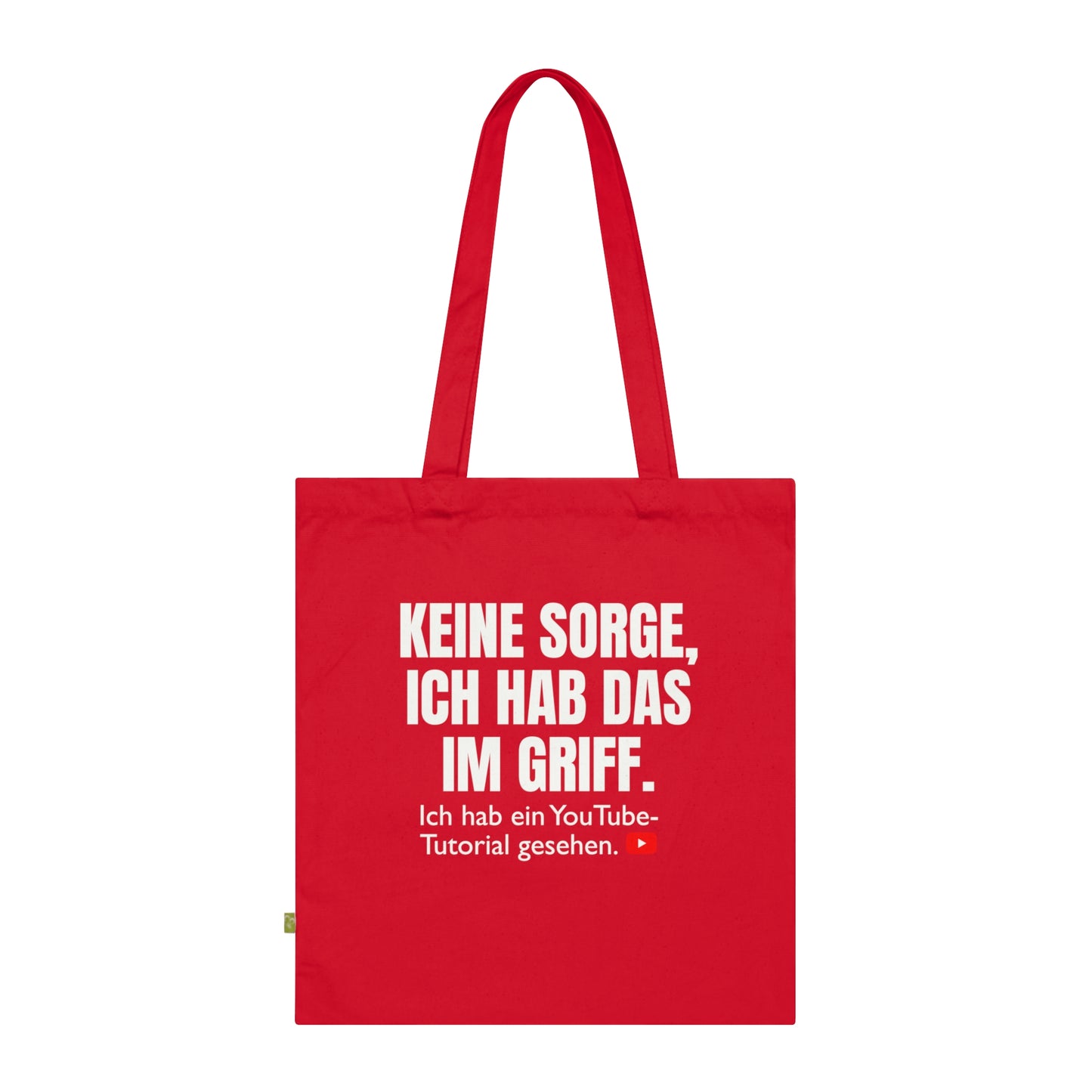 KEINE SORGE ... YouTube Tutorial - Stoffbeutel, Einkaufstasche aus Bio-Baumwolle, umweltfreundliches Geschenk, Stoffbeutel mit Totenkopfmotiv, Tasche im Boho-Stil