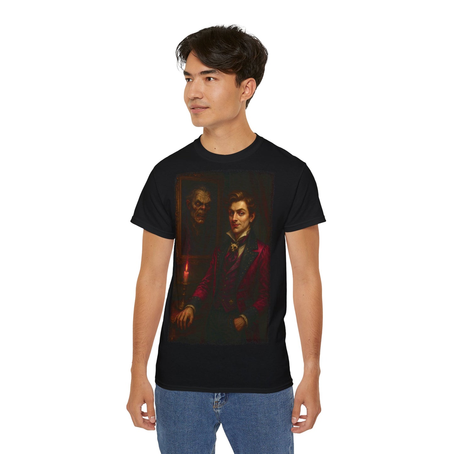 Dorian Gray T-Shirt | Hochwertig, 100 % Baumwolle, Weich & Bequem mit Rundhalsausschnitt