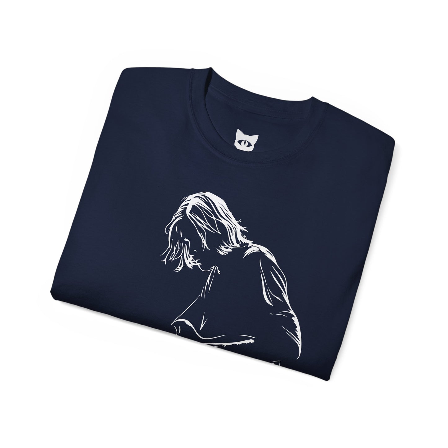 Kurt Cobain T-Shirt | Hochwertig, 100 % Baumwolle, Weich & Bequem mit Rundhalsausschnitt