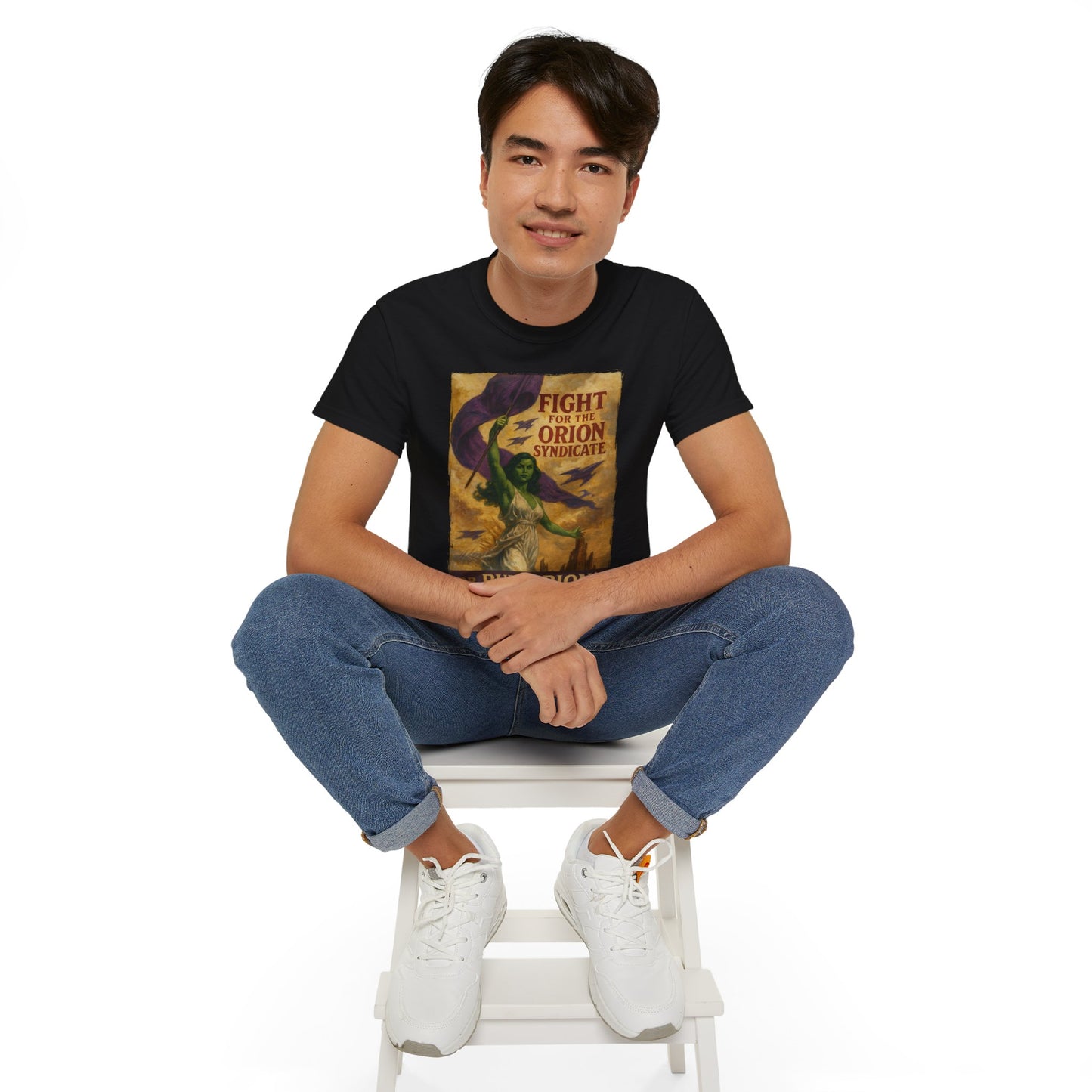 BUY ORION T-Shirt | Hochwertig, 100 % Baumwolle, Weich & Bequem mit Rundhalsausschnitt