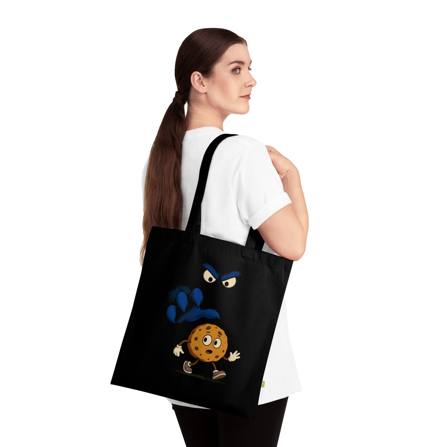 KEKSE!!! - Stoffbeutel, Einkaufstasche aus Bio-Baumwolle, umweltfreundliches Geschenk, Stoffbeutel mit Totenkopfmotiv, Tasche im Boho-Stil