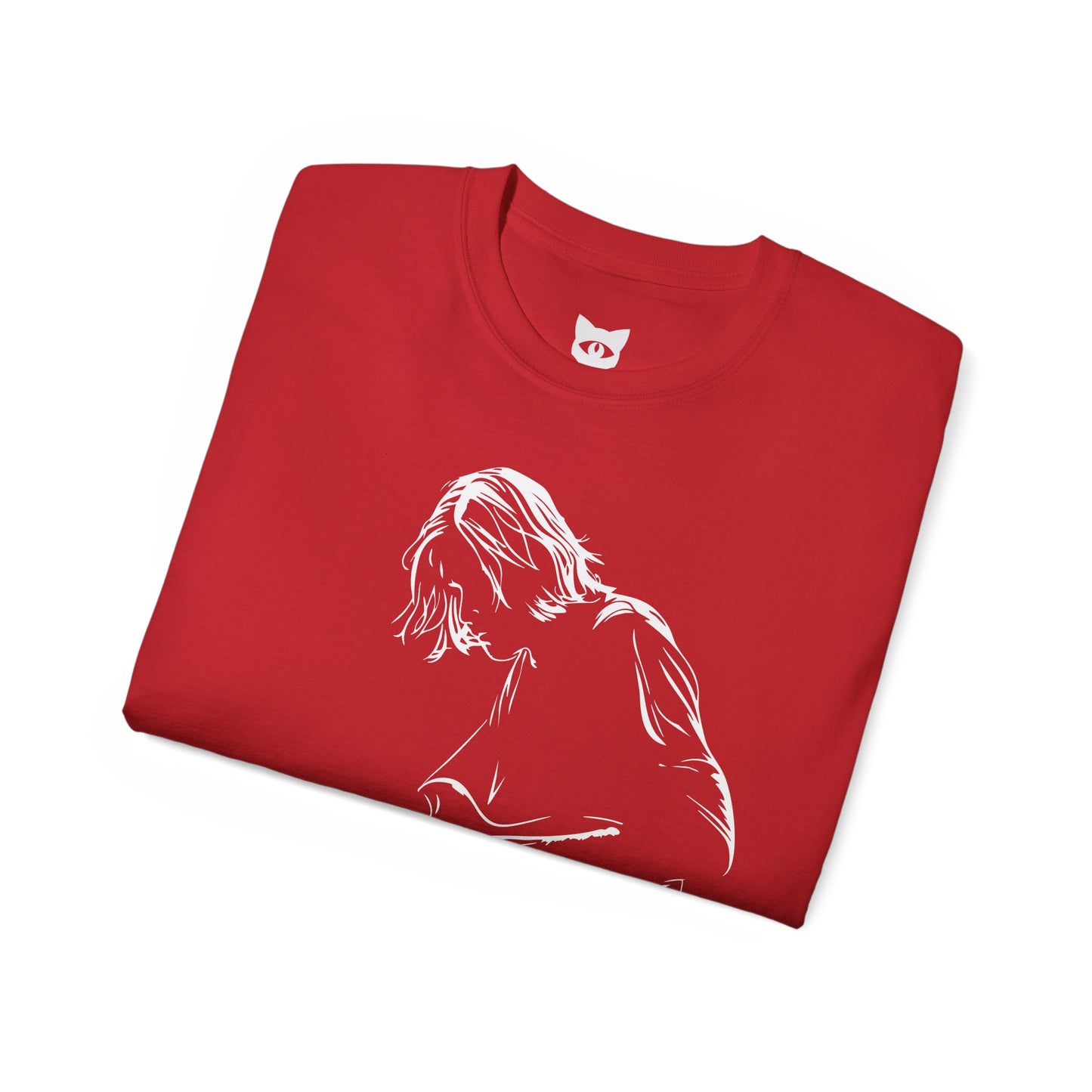 Kurt Cobain T-Shirt | Hochwertig, 100 % Baumwolle, Weich & Bequem mit Rundhalsausschnitt