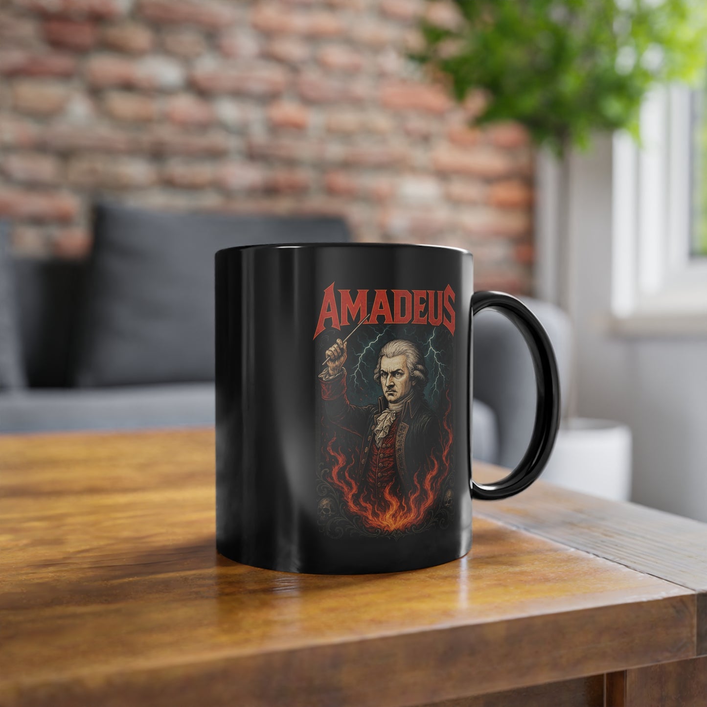 AMADEUS Mug - Motivational Sip, Gift for Coffee Lovers, Inspirational Mug, Office Mug, Daily Coffee Cup