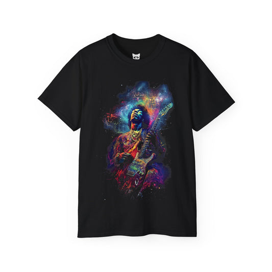 Jimi Hendrix T-Shirt | Hochwertig, 100 % Baumwolle, Weich & Bequem mit Rundhalsausschnitt