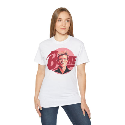 Bowie T-Shirt | Hochwertig, 100 % Baumwolle, Weich & Bequem mit Rundhalsausschnitt