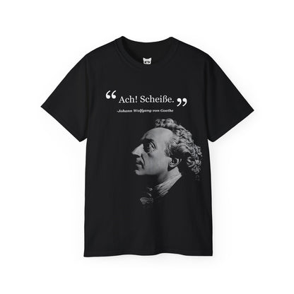 Johann Wolfgang von Goethe T-Shirt | Hochwertig, 100 % Baumwolle, Weich & Bequem mit Rundhalsausschnitt