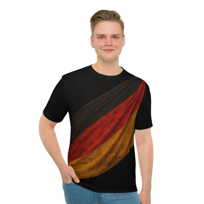Rustikales Deutschland-Flaggen T-Shirt – Lässiger Style mit Vintage-Touch