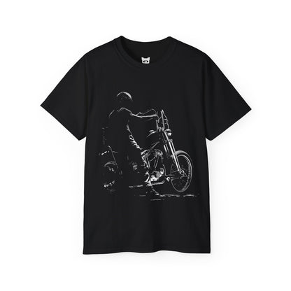 Chopper Rider - T-Shirt | Hochwertig, 100 % Baumwolle, Weich & Bequem mit Rundhalsausschnitt
