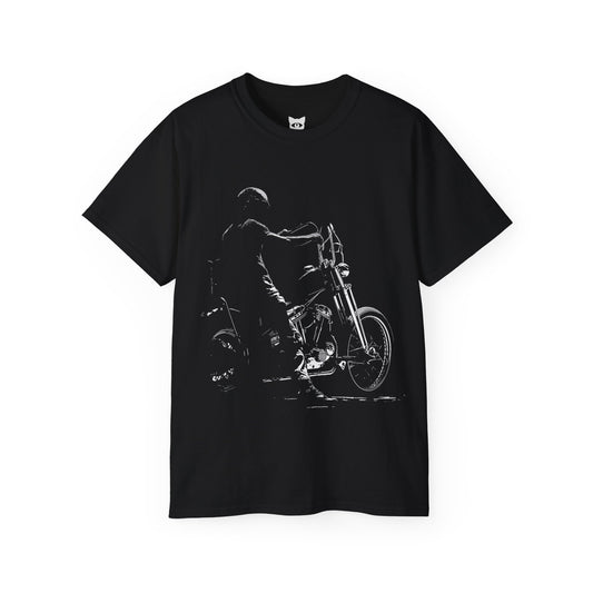 Chopper Rider - T-Shirt | Hochwertig, 100 % Baumwolle, Weich & Bequem mit Rundhalsausschnitt