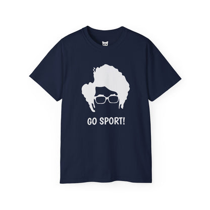 Go Sport! - T-Shirt | Hochwertig, 100 % Baumwolle, Weich & Bequem mit Rundhalsausschnitt