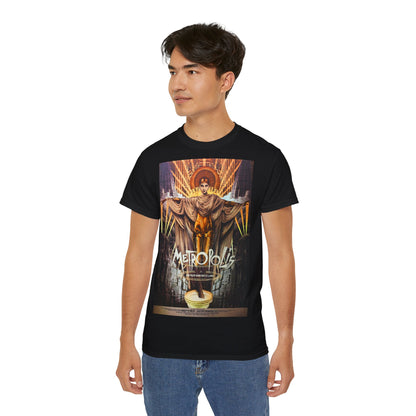 METROPOLIS T-Shirt | Hochwertig, 100 % Baumwolle, Weich & Bequem mit Rundhalsausschnitt