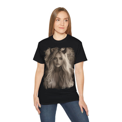Hell Vixen #1 - T-Shirt | Hochwertig, 100 % Baumwolle, Weich & Bequem mit Rundhalsausschnitt