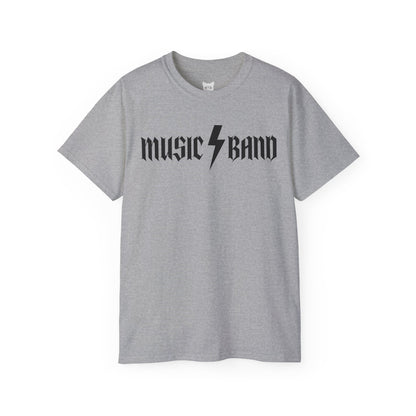 Music Band - T-Shirt | Hochwertig, 100 % Baumwolle, Weich & Bequem mit Rundhalsausschnitt