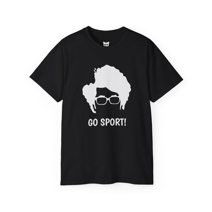 Go Sport! - T-Shirt | Hochwertig, 100 % Baumwolle, Weich & Bequem mit Rundhalsausschnitt
