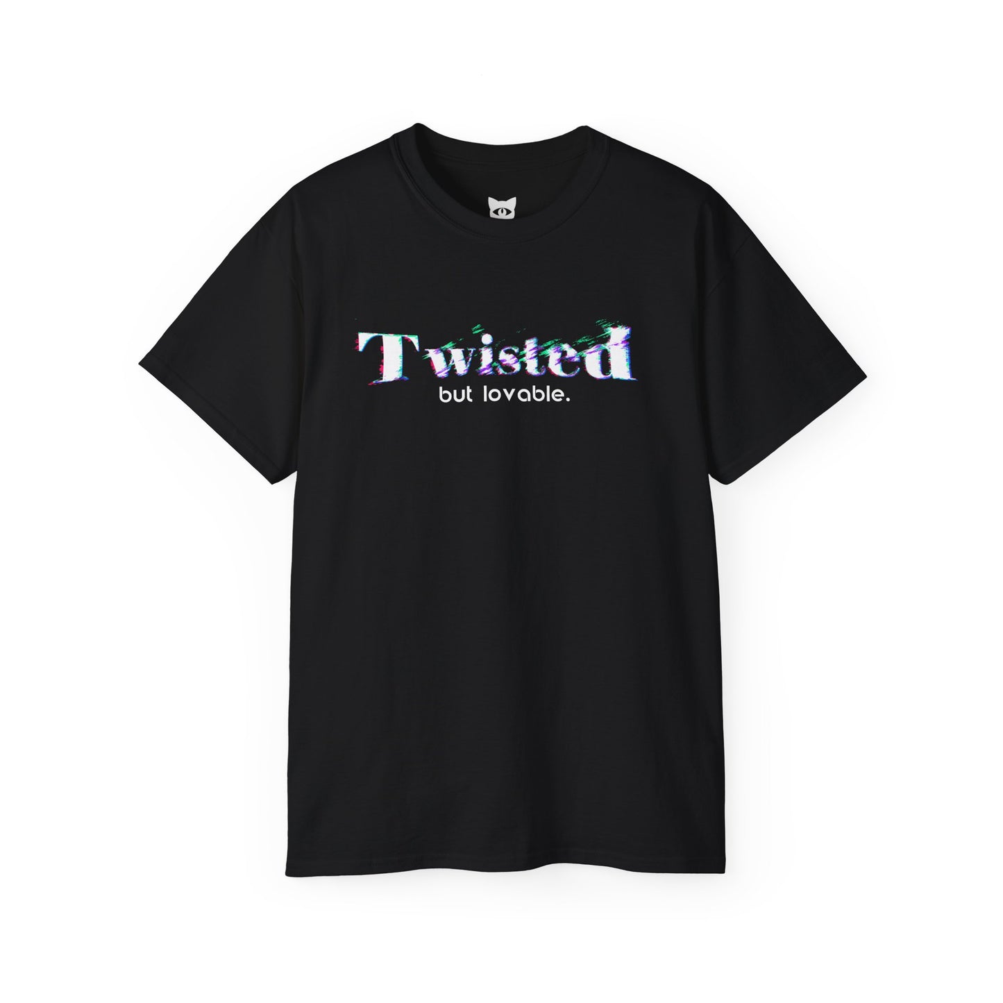 Twisted but lovable - T-Shirt | Hochwertig, 100 % Baumwolle, Weich & Bequem mit Rundhalsausschnitt