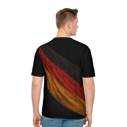 Rustikales Deutschland-Flaggen T-Shirt – Lässiger Style mit Vintage-Touch