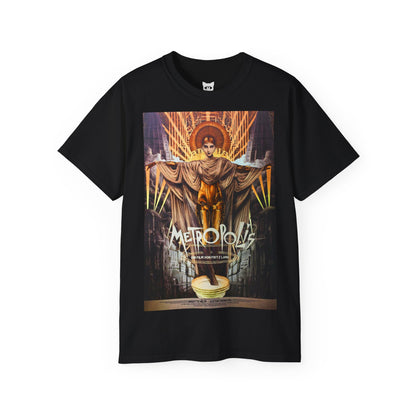 METROPOLIS T-Shirt | Hochwertig, 100 % Baumwolle, Weich & Bequem mit Rundhalsausschnitt