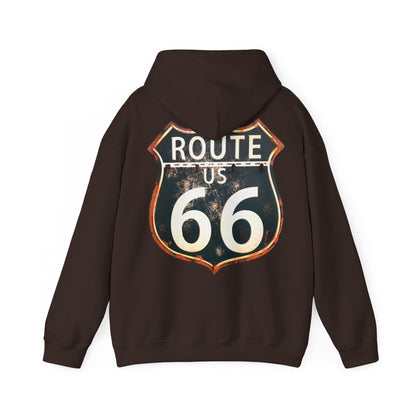 ROUTE 66 – Premium Komfort Hoodie