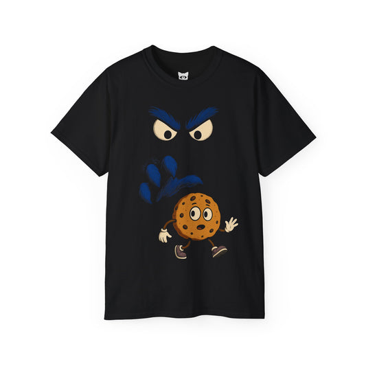 Lauf, Keks, lauf! T-Shirt | Hochwertig, 100 % Baumwolle, Weich & Bequem mit Rundhalsausschnitt