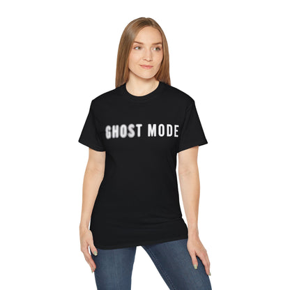GHOST MODE - T-Shirt | Hochwertig, 100 % Baumwolle, Weich & Bequem mit Rundhalsausschnitt