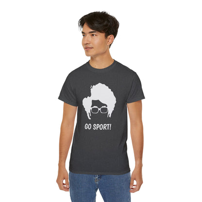 Go Sport! - T-Shirt | Hochwertig, 100 % Baumwolle, Weich & Bequem mit Rundhalsausschnitt